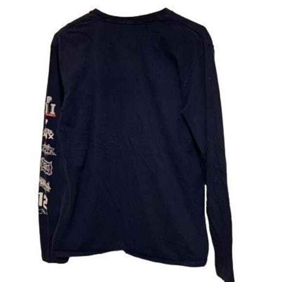 New England Patriots Brady’s Legacy 5x SB Champs Size M Long Sleeved T-Shirt - Picture 5 of 5
